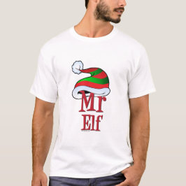 Camiseta NAVIDADES CUTE Sr. Elf Family