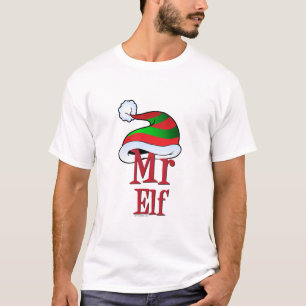 Camiseta NAVIDADES CUTE Sr. Elf Family
