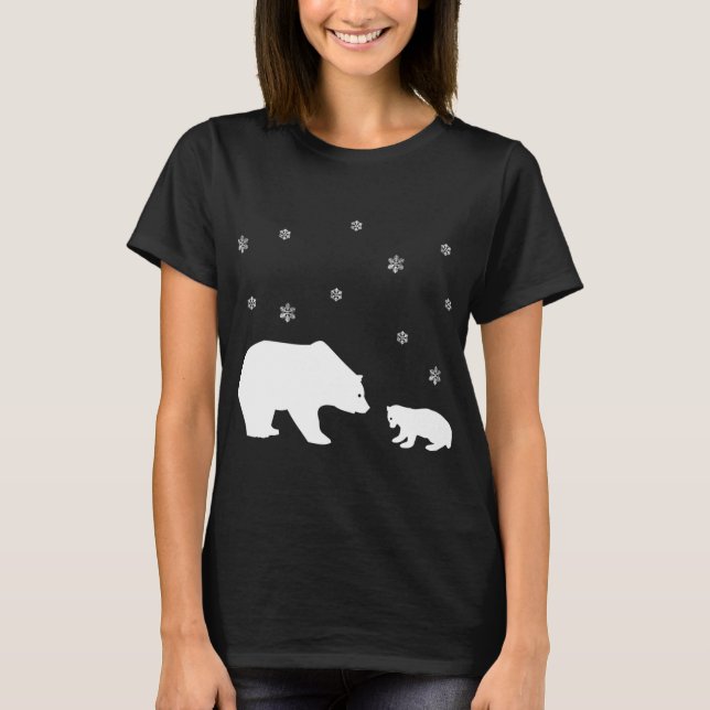 Camiseta Navidades Cute Winter Bear (Anverso)