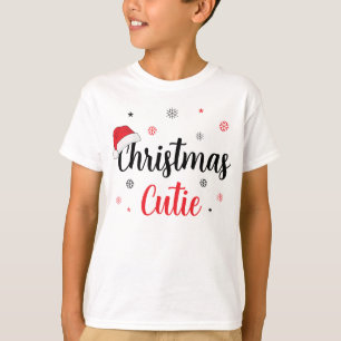 Camiseta Navidades Cutie Santa Hat