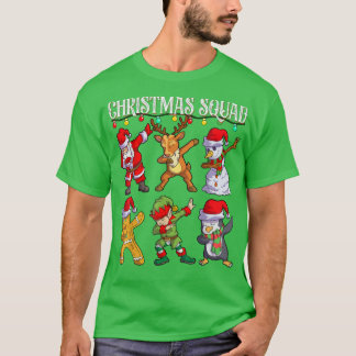 Camiseta Navidades Dab Santa Amigos Coincidiendo con Cristo