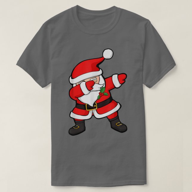 Camiseta Navidades Dab Santa Funny Dabbing  (Diseño del anverso)