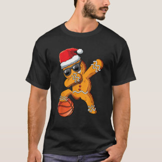 Camiseta Navidades Dabbing Gingerbread Man Dab Guay Basketb