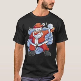 Camiseta Navidades Dabbing Santa Claus Divertidos Chicas de