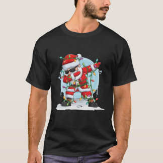 Camiseta Navidades Dabbing Santa Funny Set Design