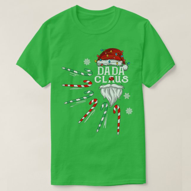 Camiseta Navidades Dada Claus Dada Beard Candy (Diseño del anverso)