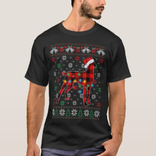 Camiseta Navidades Dalmatian Dog Santa Hat Ugly Xmas Sweat