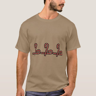 Camiseta Navidades dan Navidades Candy Canes chica
