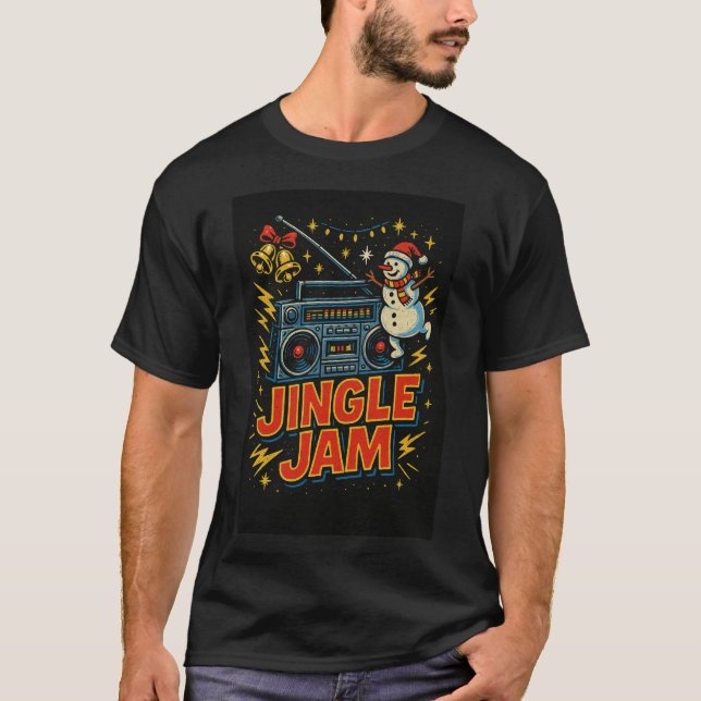 Camiseta Navidades Dance JINGLE JAM (Anverso)