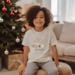 Camiseta Navidades de acuarela galletas beben lata de caram<br><div class="desc">Un divertido diseño festivo con las acuarelas favoritas del invierno - chocolate caliente,  caña de caramelos,  surtido. Feliz Navidad con letra de escritura contemporánea,  perfecta para celebrar la temporada navideña. puede ser editada,  parte de una colección.</div>