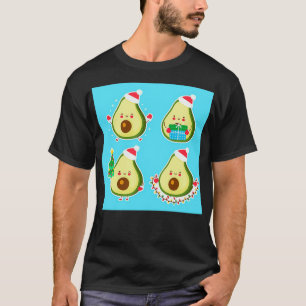 Camiseta Navidades de aguacate