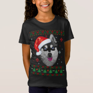 Camiseta Navidades de Alaskan Klee Kai