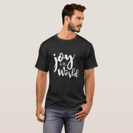 Camiseta navidades de "Alegría al mundo"