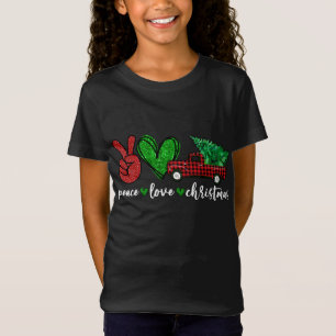 Camiseta Navidades de amantes de la paz y de la divertida f