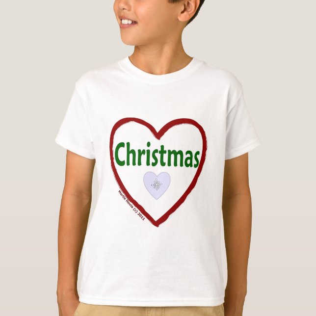 Camiseta Navidades de amor (Anverso)