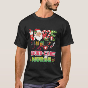 Camiseta Navidades de amor Enfermedad Cuidada Enfermera San