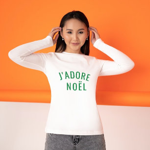 Camiseta Navidades de amor J'ADORE NOËL / Navidad
