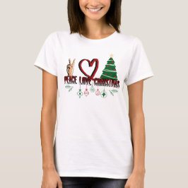 Camiseta Navidades de amor por la paz