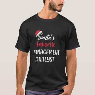 Camiseta Navidades de analistas de administración favoritos