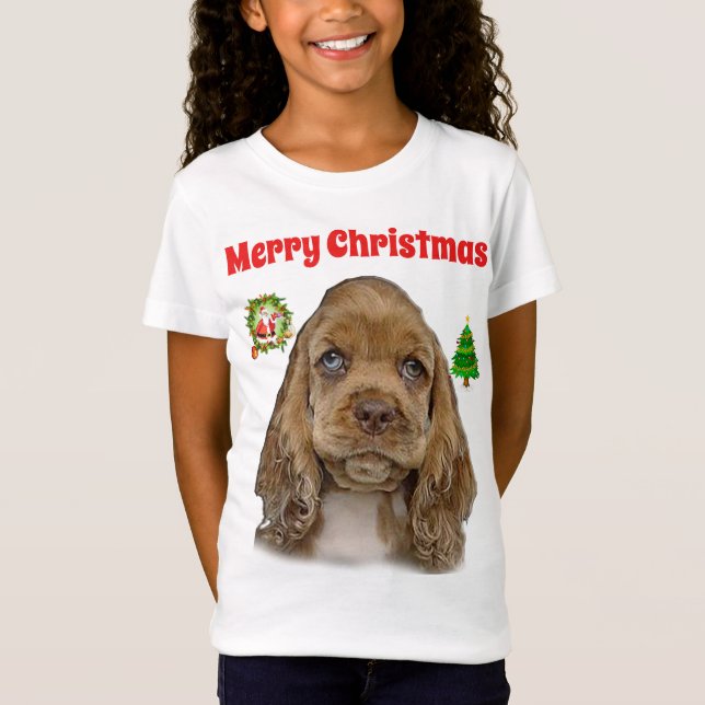 Camiseta Navidades de animales (Anverso)