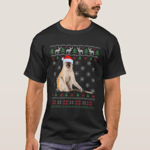 Camiseta Navidades de animales de navidad adormecidos y sud