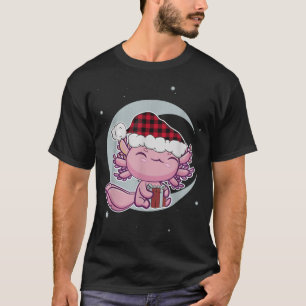 Camiseta Navidades de Aolotl Manga Kawaii Salamander Cute S