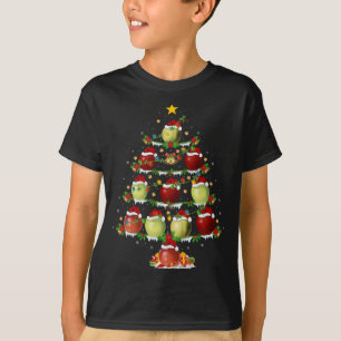 Camiseta Navidades de Apple Fruit Lover Xmas iluminan Tr