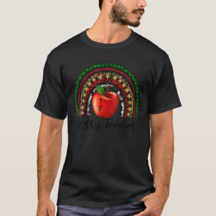 Camiseta Navidades de Apple leopardo de la llanura de búfal