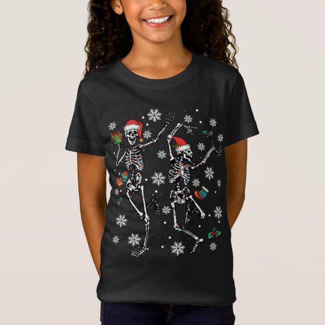 Camiseta Navidades de árbol de navidad alumbran a Navidades (Anverso)