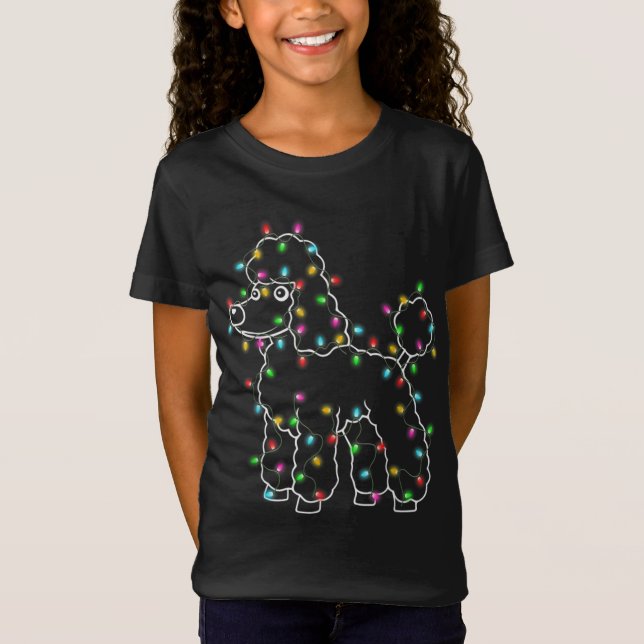Camiseta Navidades de árbol de perro de perro de perro dulc (Anverso)