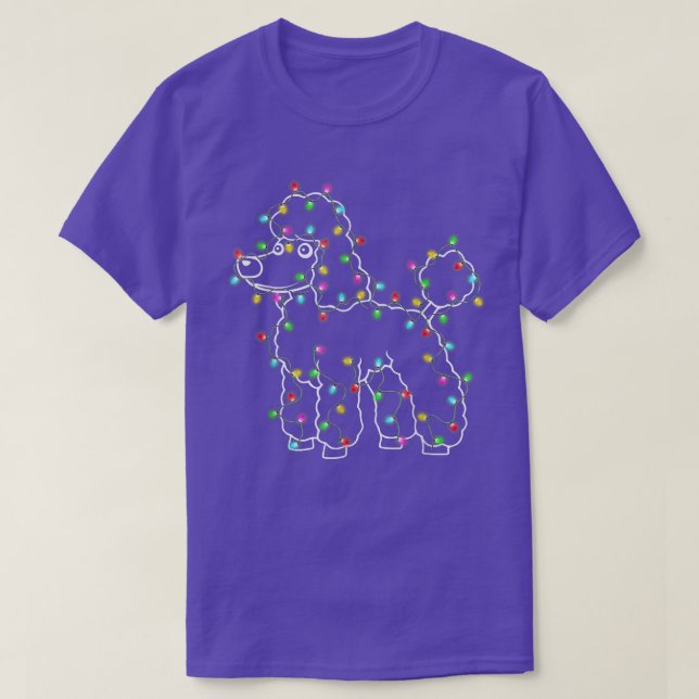 Camiseta Navidades de árbol de perro de perro de perro dulc (Diseño del anverso)