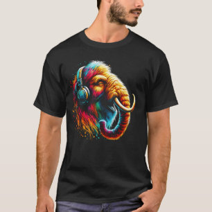 Camiseta Navidades de arte musical de Guay Wooly Mammoth He