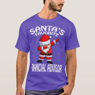 Camiseta Navidades de asesores financieros favoritos de San
