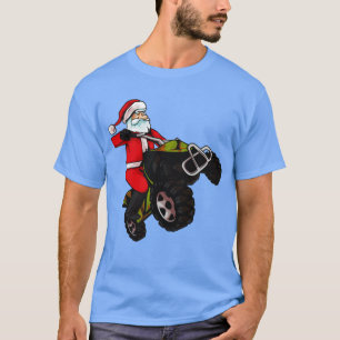 Camiseta NAVIDADES de ATV Santa Claus Off Road