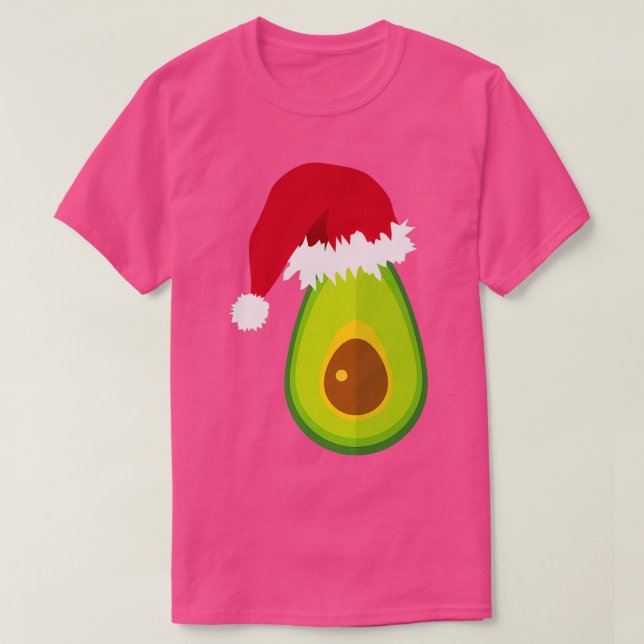Camiseta navidades de avacado (Diseño del anverso)