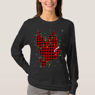 Camiseta Navidades de aves de corral de búfalo a juego con 