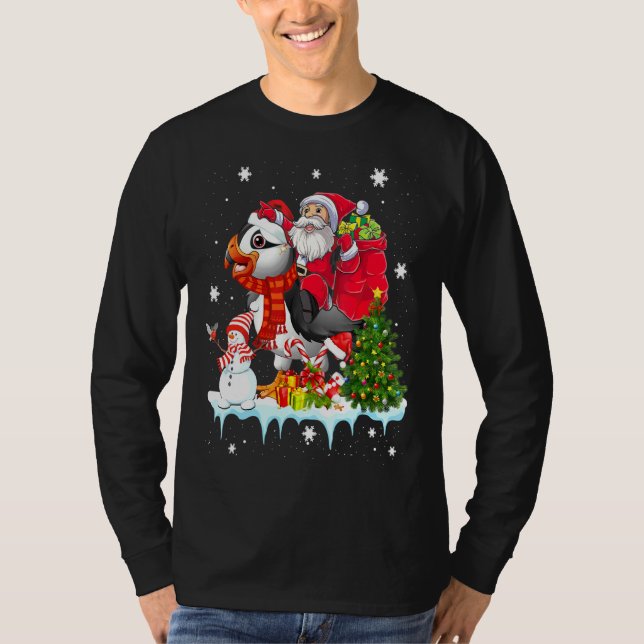 Camiseta Navidades De Aves De Santa Rivera (Anverso)