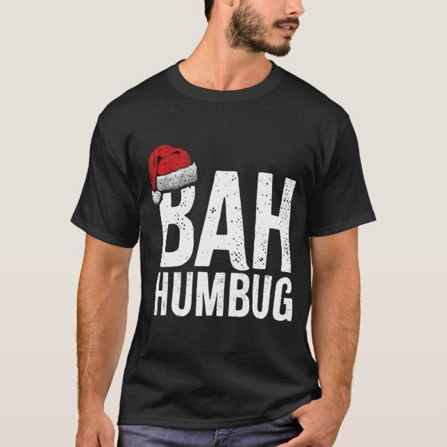 Camiseta Navidades de Bah Humbug (Anverso)