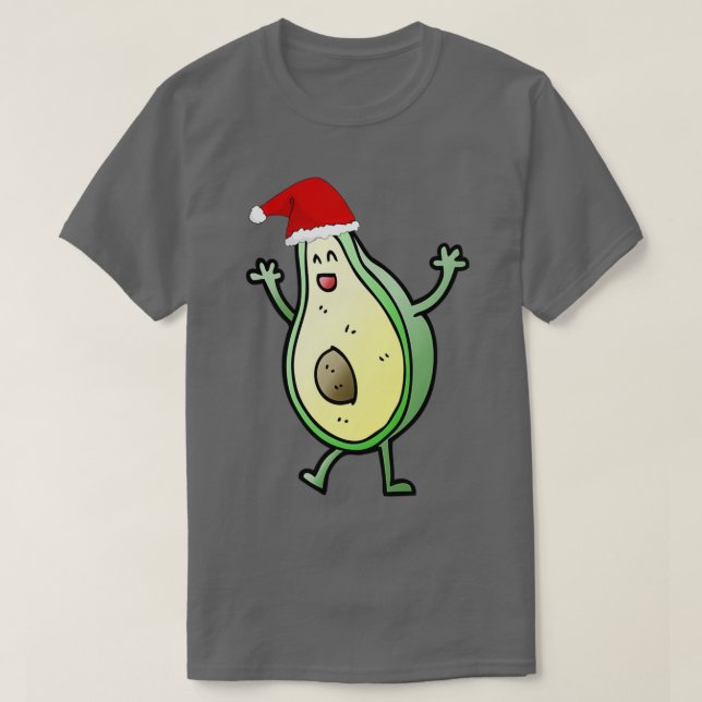 Camiseta Navidades de baile divertidos (Diseño del anverso)