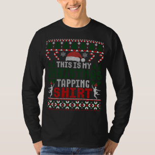 Camiseta Navidades De Baile Tap Paso Bailarín Salón De Bail