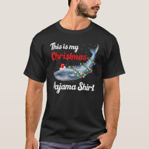 Camiseta Navidades De Ballenas Azules Encenden Que Este Es 
