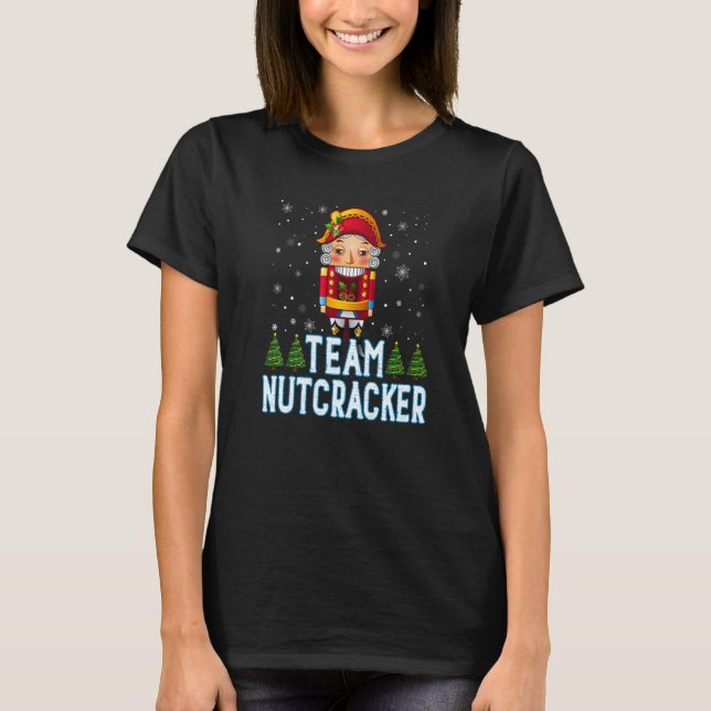 Camiseta Navidades de ballet de petaca (Anverso)