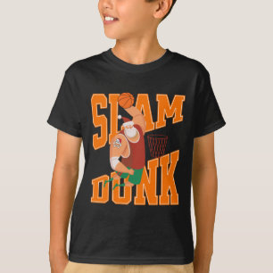 Camiseta Navidades de baloncesto Big Santa Slam Dunk