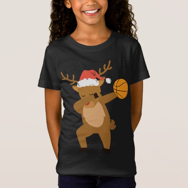 Camiseta Navidades de baloncesto de baloncesto (Anverso)