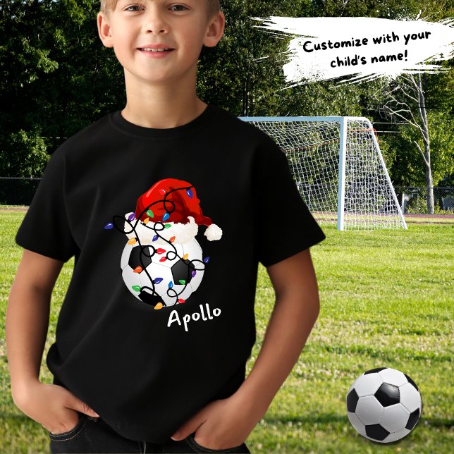Camiseta Navidades de baloncesto de fútbol iluminan nombre  (Subido por el creador)