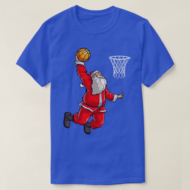 Camiseta Navidades de baloncesto de Santa Cruz (Diseño del anverso)