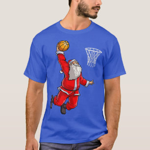Camiseta Navidades de baloncesto de Santa Cruz