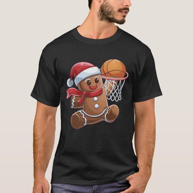 Camiseta Navidades de baloncesto en el juego Gingerbread Du (Anverso)