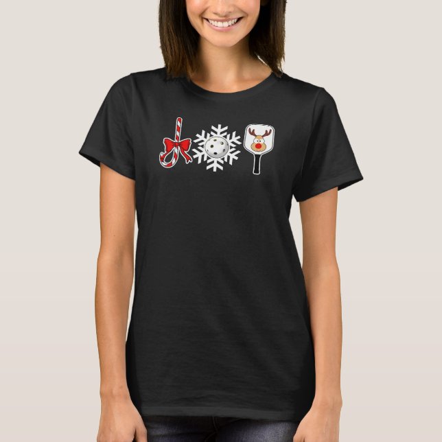 Camiseta Navidades de baloncesto Joy Candy Cane Snowball De (Anverso)