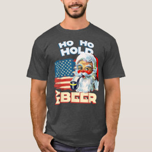 Camiseta Navidades de bandera de EEUU en julio en Santa Ho